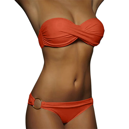 Monokin Pure Color Bikini Sets